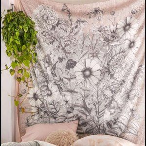 UO Floral Tapestry